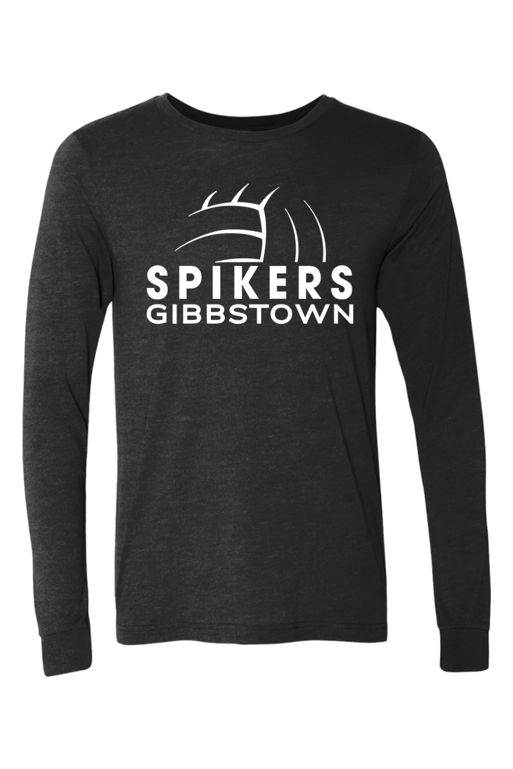Spikers BELLA + CANVAS Unisex Heather CVC Long Sleeve Tee Signature Lacrosse