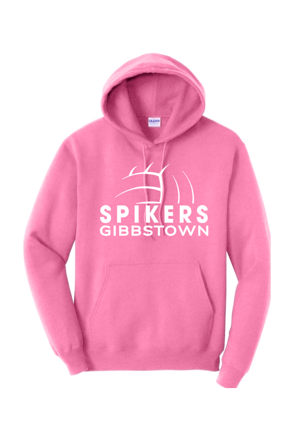 Spikers Volleyball Adult Heavyweight Hoodie Signature Lacrosse