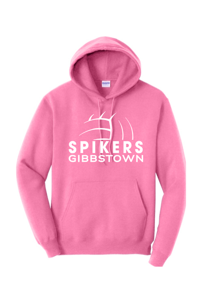 Spikers Volleyball Adult Heavyweight Hoodie Signature Lacrosse