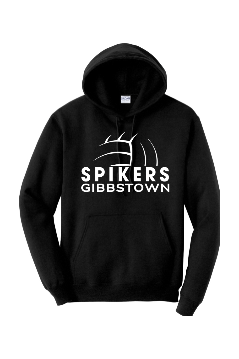 Spikers Volleyball Adult Heavyweight Hoodie Signature Lacrosse