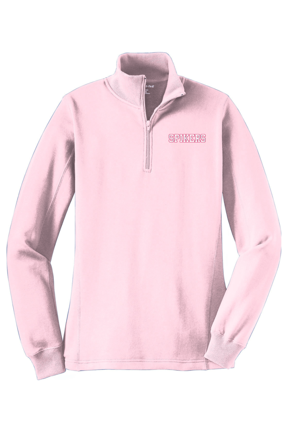 Spikers Volleyball Adult Women's Embroidered Quarter-Zip Pullover Signature Lacrosse