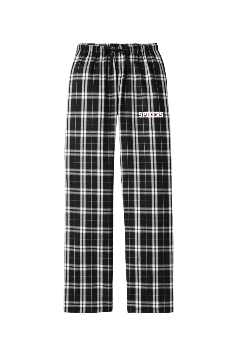 Spikers Volleyball Adult Women's Flannel Plaid Pants Signature Lacrosse