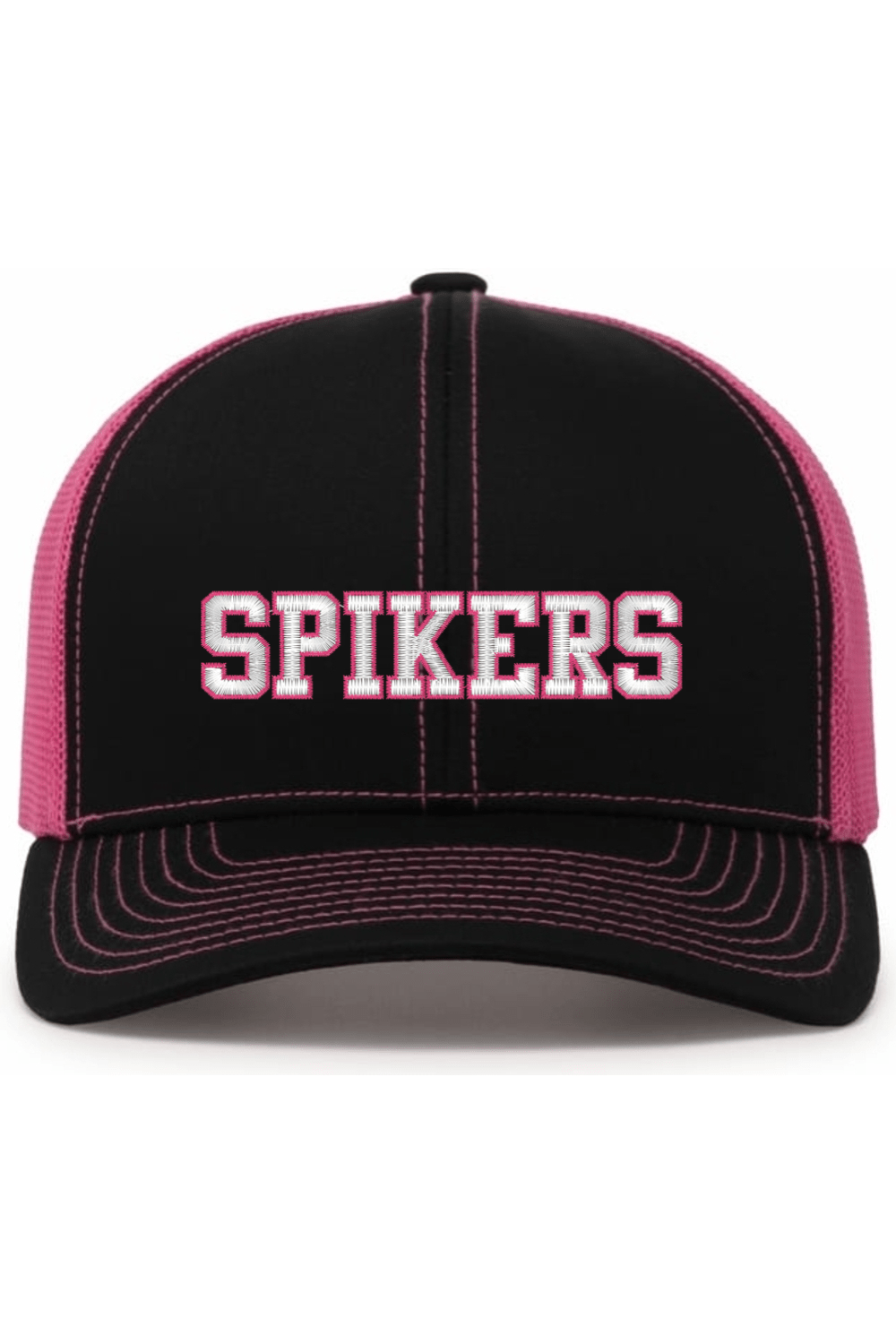 Spikers Volleyball Embroidered Trucker Hat Signature Lacrosse