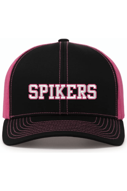Spikers Volleyball Embroidered Trucker Hat Signature Lacrosse