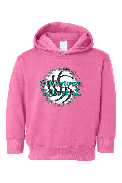 Spikers Volleyball Toddler Fleece Hoodie Signature Lacrosse