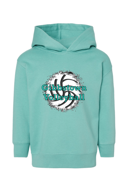 Spikers Volleyball Toddler Fleece Hoodie Signature Lacrosse
