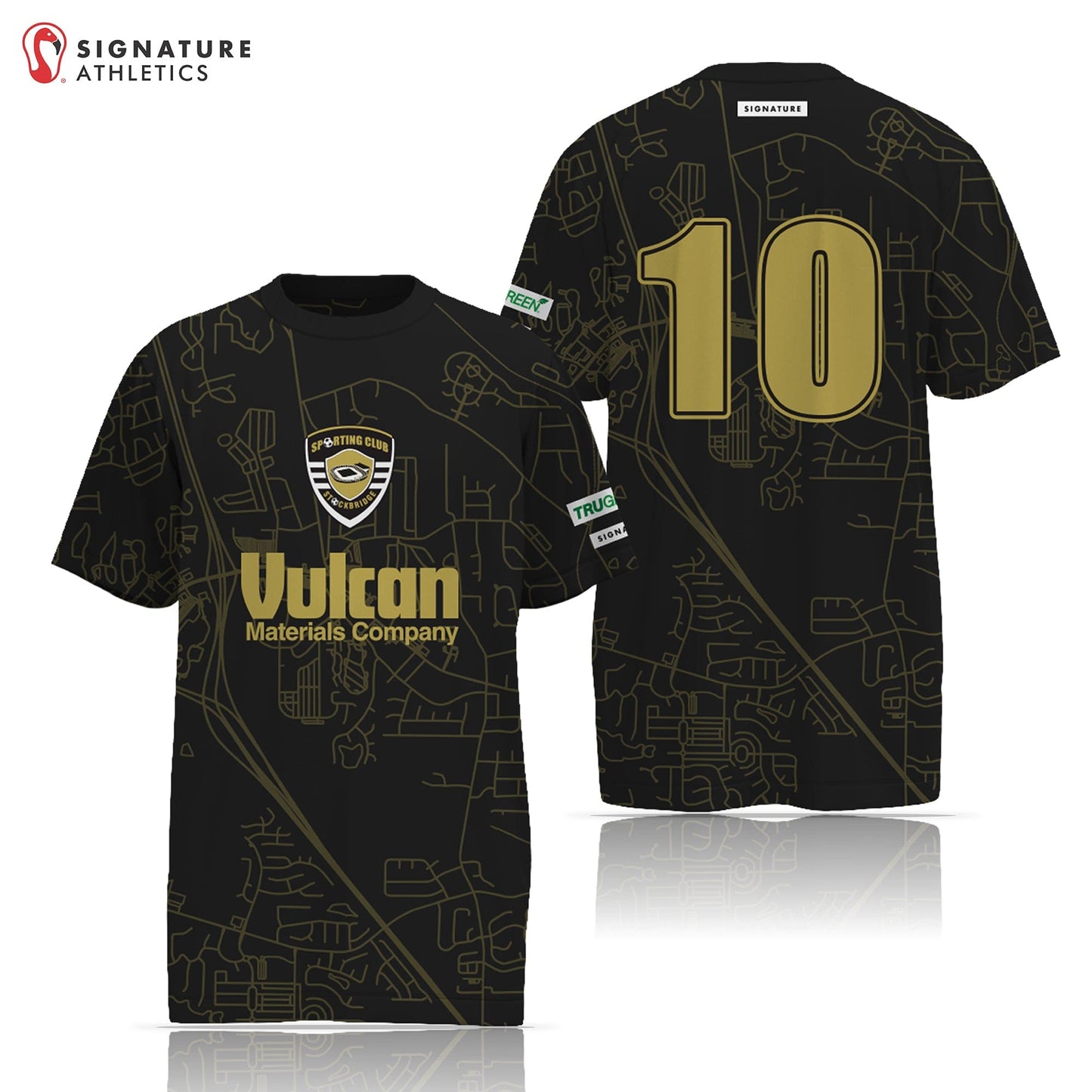 Sporting Club Stockbridge Goalkeeper Youth Short Sleeve Tech Tee: U14 Signature Lacrosse