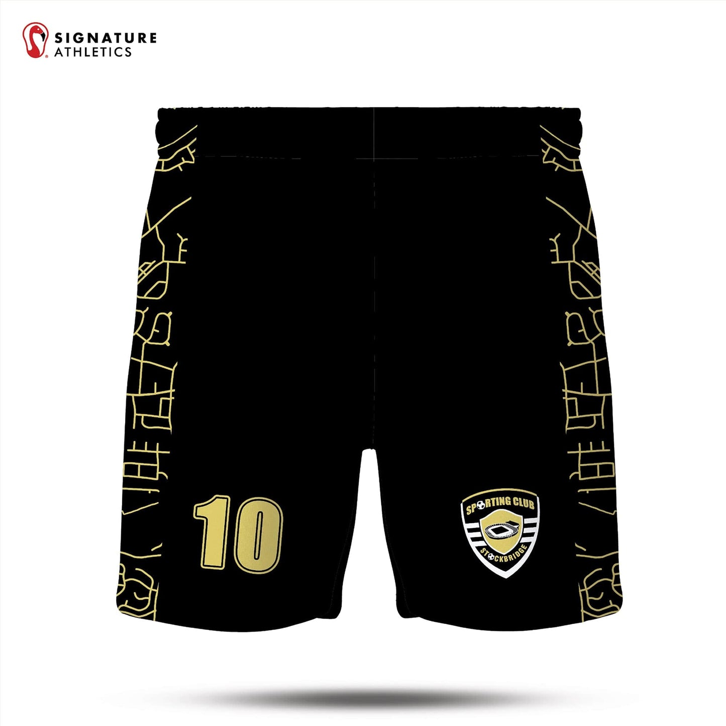 Sporting Club Stockbridge Men's Youth Shorts: U5 Signature Lacrosse
