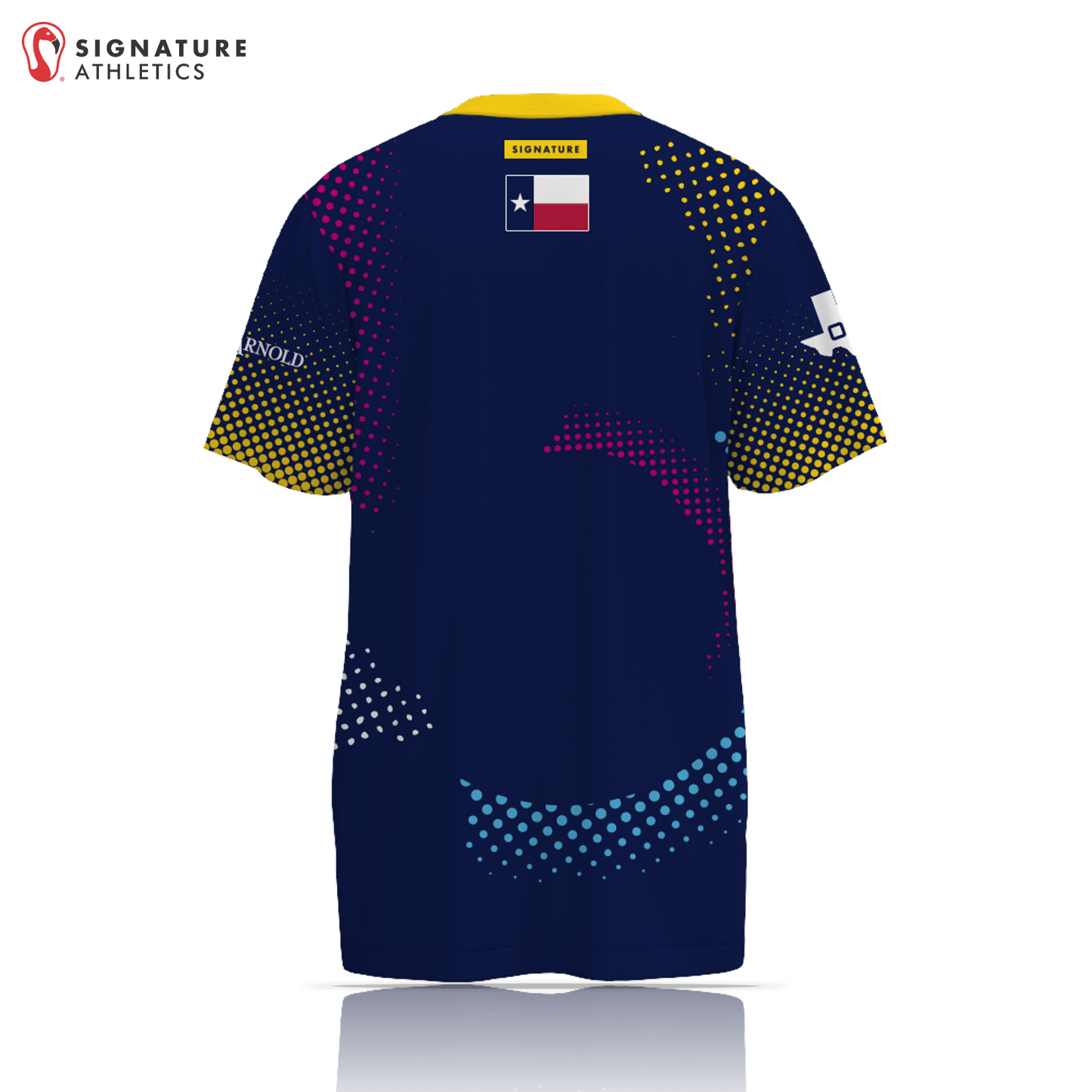 St Arnold Lacrosse Men's Navy Short Sleeve Tech Tee Signature Lacrosse