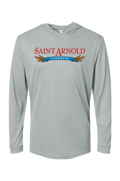St Arnold Paragon Bahama Performance Hooded Long Sleeve T-Shirt Signature Lacrosse