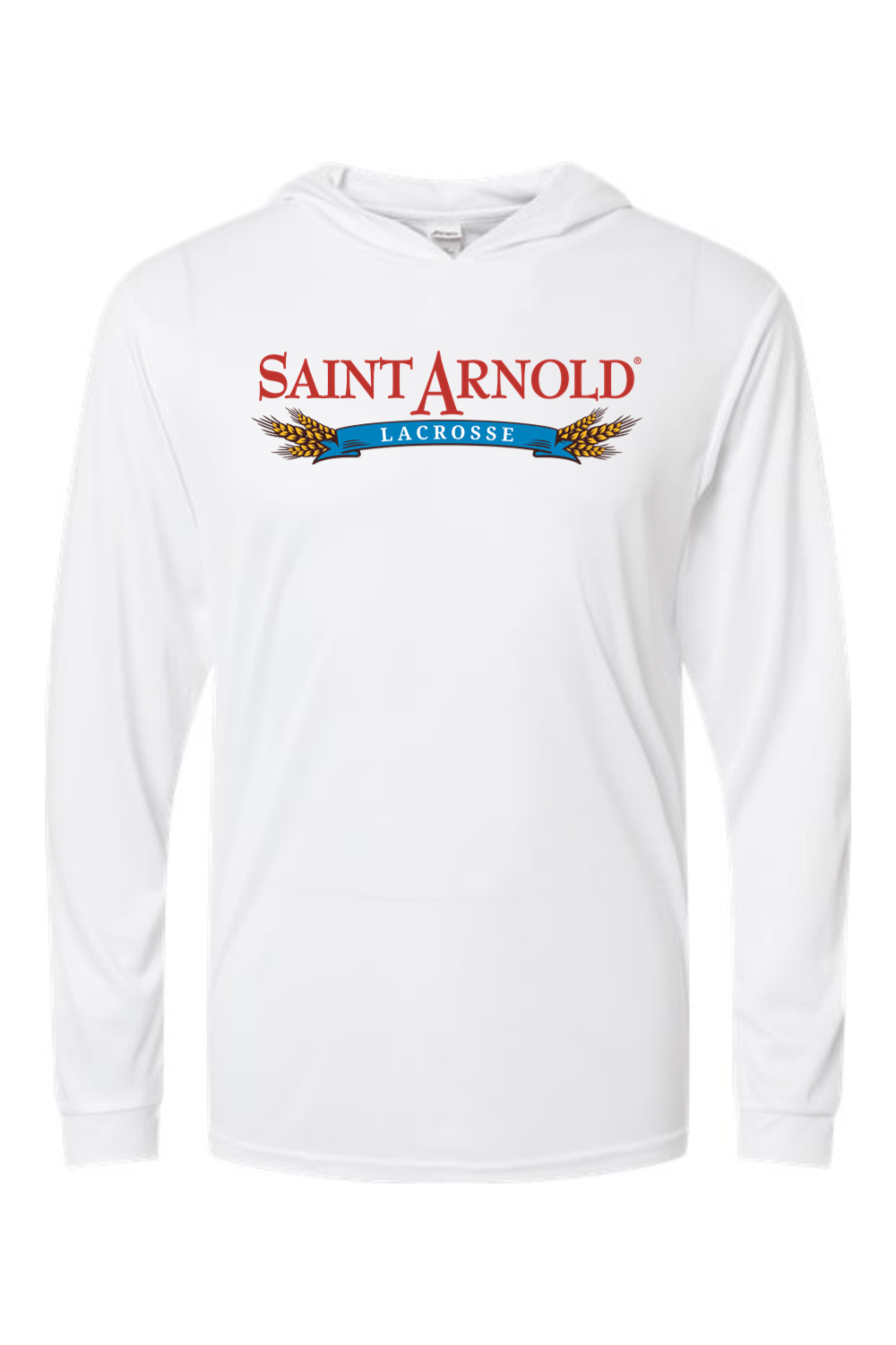 St Arnold Paragon Bahama Performance Hooded Long Sleeve T-Shirt Signature Lacrosse