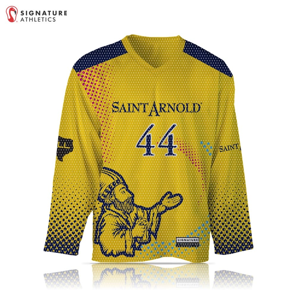 St Arnold Regular Box Men's Yellow Jersey Signature Lacrosse