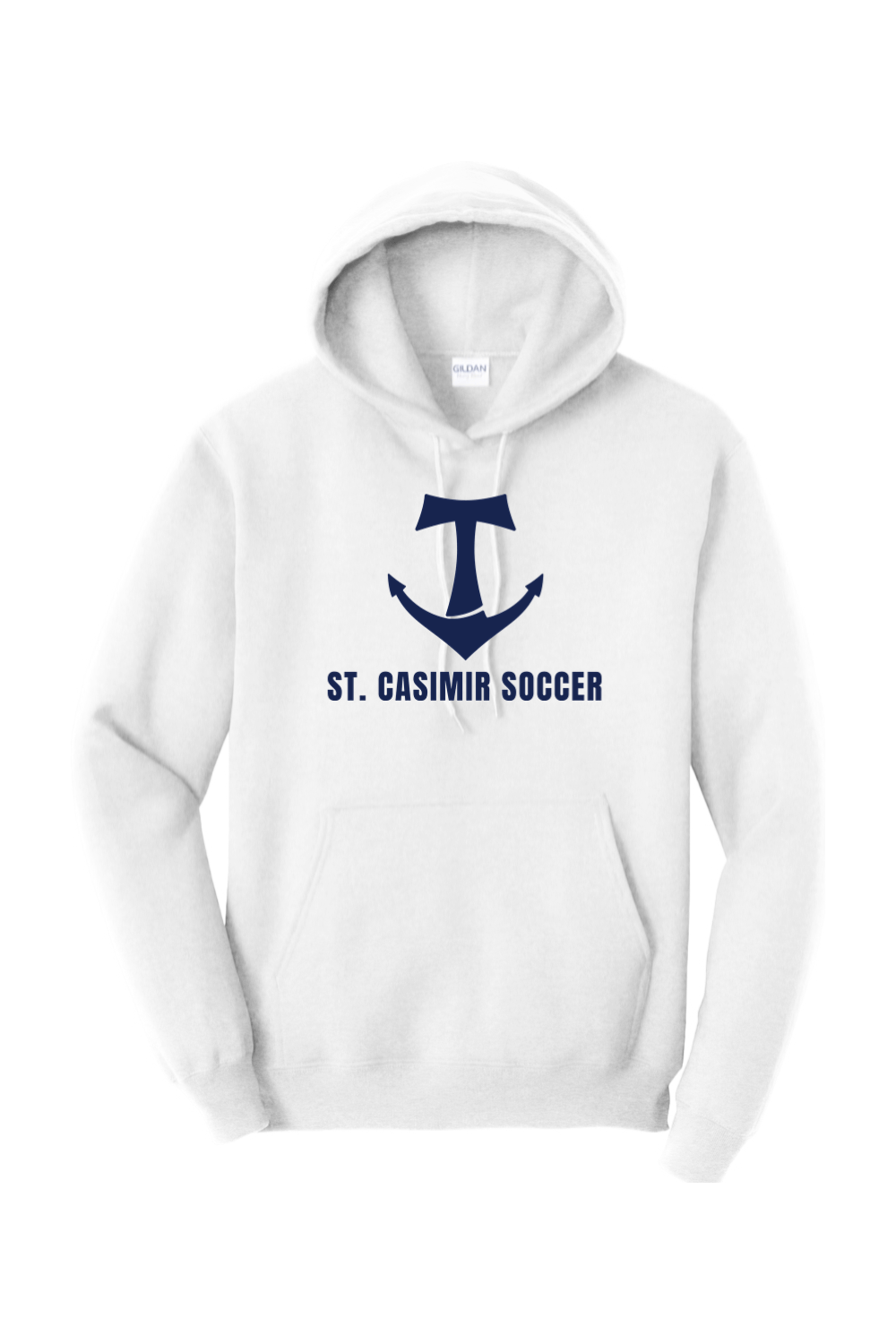 St Casimir Soccer Adult Heavyweight Hoodie Signature Lacrosse