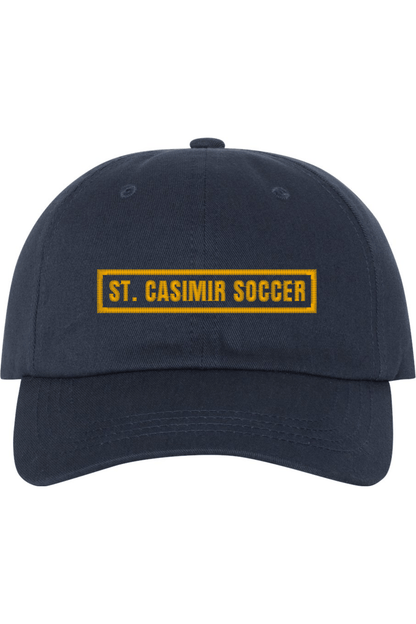 St Casimir Soccer Embroidered Dad Hat Signature Lacrosse