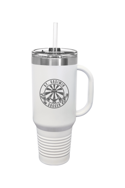 St Casimir Soccer Insulated Travel Mug Signature Lacrosse