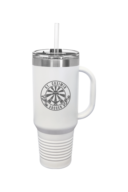 St Casimir Soccer Insulated Travel Mug Signature Lacrosse