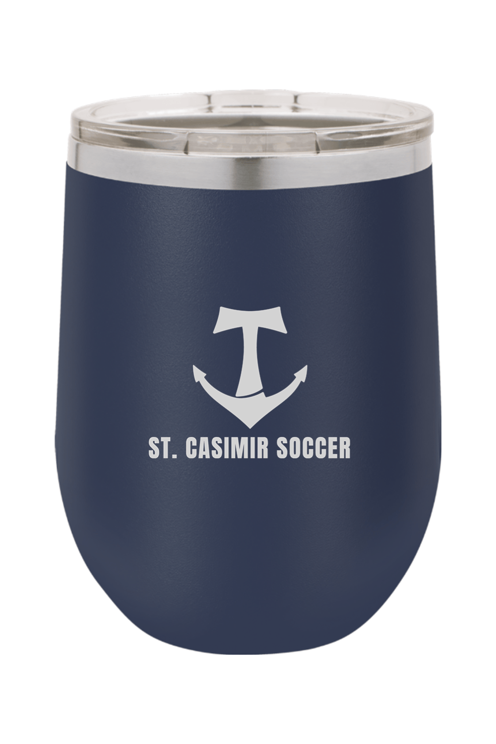 St Casimir Soccer Insulated Wine Tumbler Signature Lacrosse