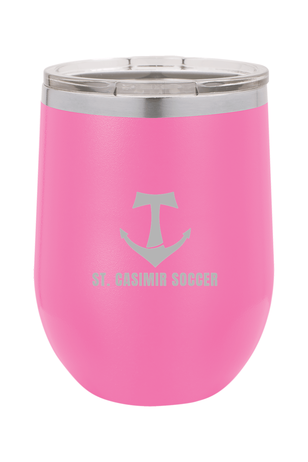 St Casimir Soccer Insulated Wine Tumbler Signature Lacrosse