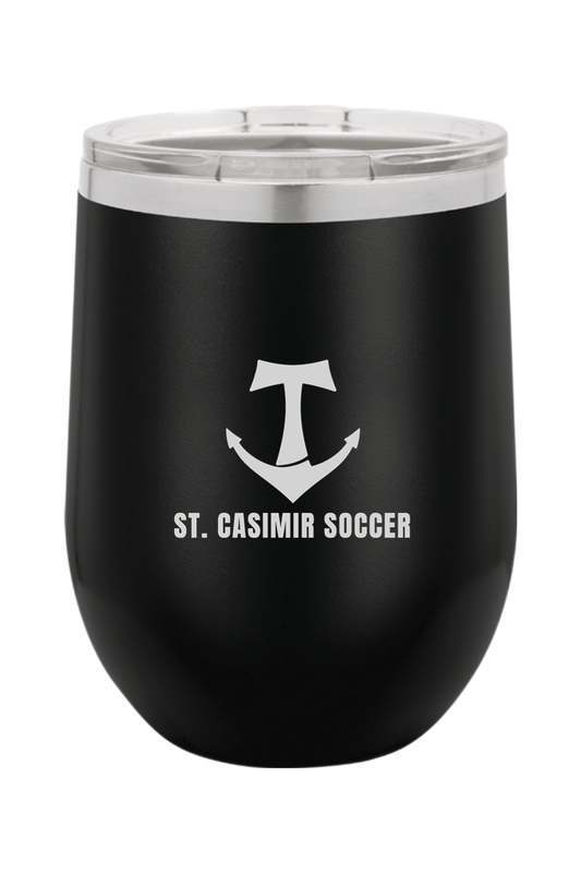 St Casimir Soccer Insulated Wine Tumbler Signature Lacrosse