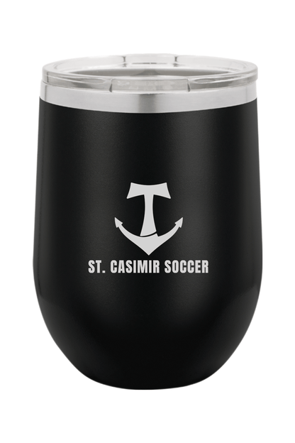 St Casimir Soccer Insulated Wine Tumbler Signature Lacrosse