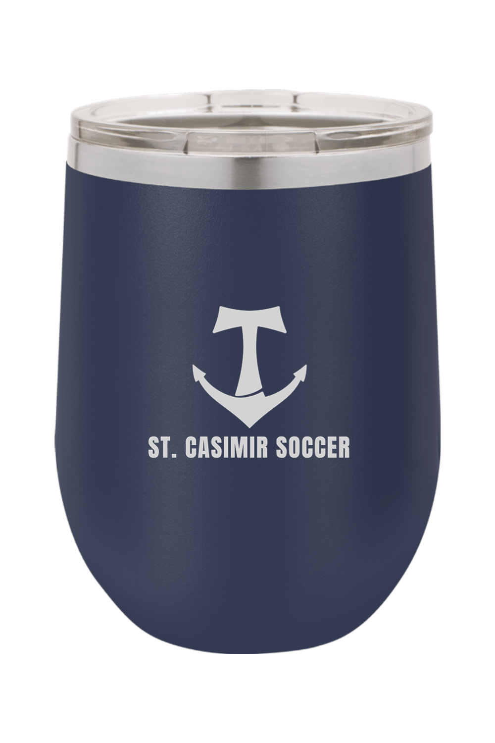 St Casimir Soccer Insulated Wine Tumbler Signature Lacrosse
