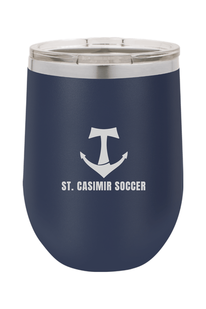St Casimir Soccer Insulated Wine Tumbler Signature Lacrosse