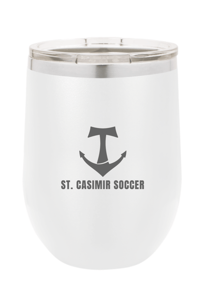 St Casimir Soccer Insulated Wine Tumbler Signature Lacrosse