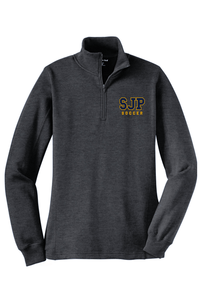 St Joseph Cockeysville Adult Women's Embroidered Quarter-Zip Pullover Signature Lacrosse
