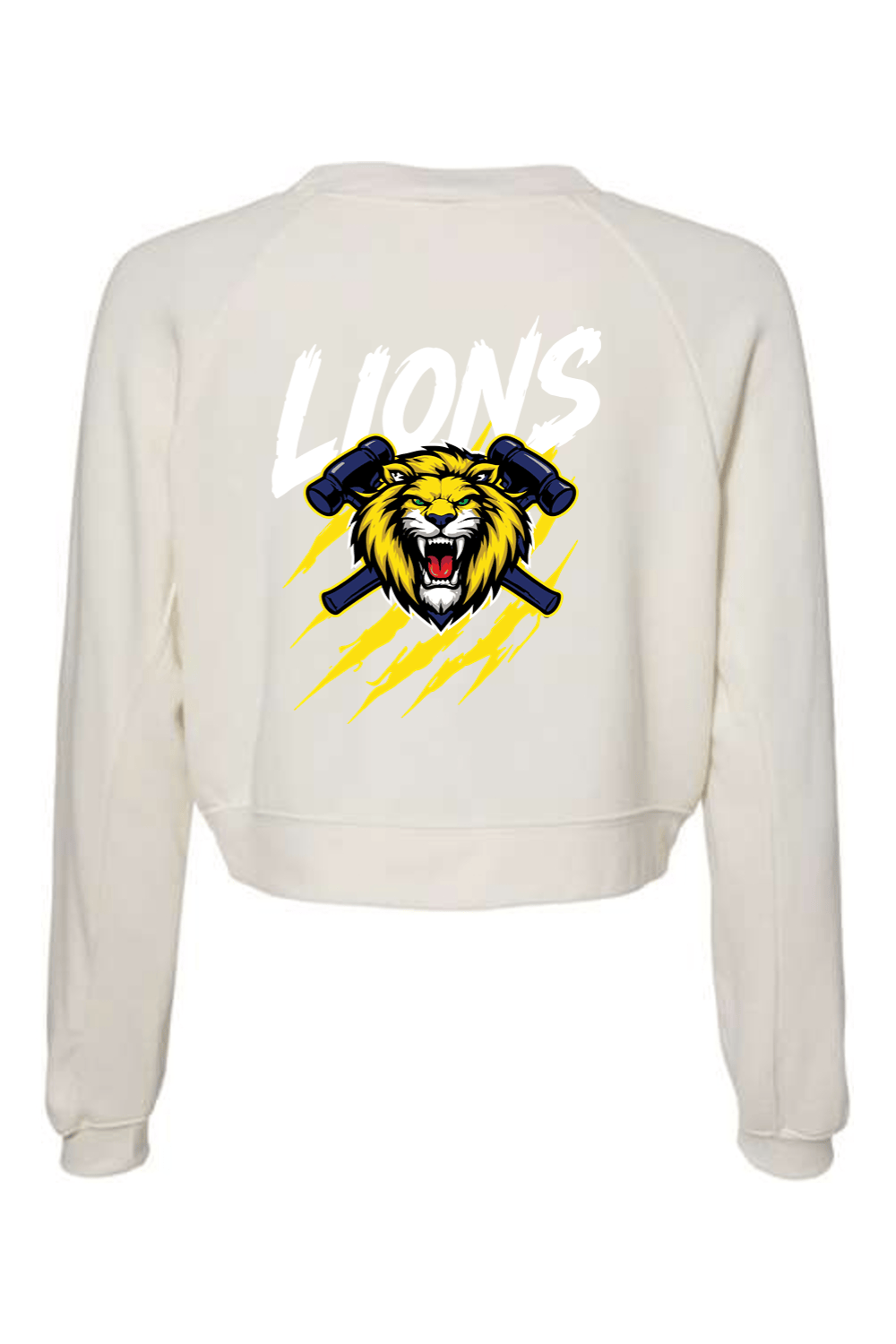 St. Joseph Cockeysville Bella + Canvas Women's Raglan Pullover Fleece Signature Lacrosse