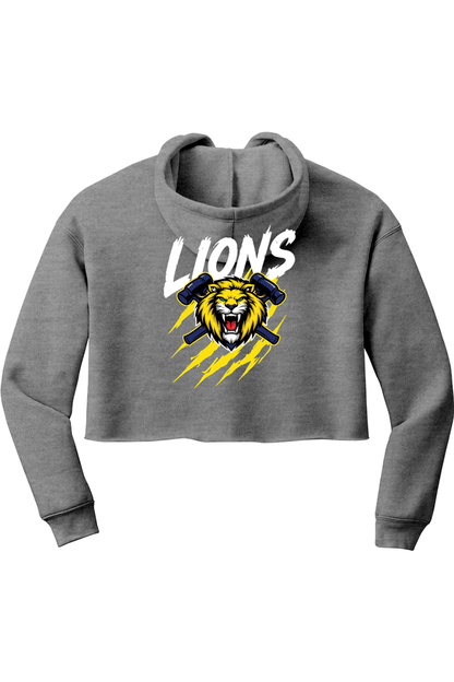 St. Joseph Cockeysville BELLA+CANVAS Women’s Sponge Fleece Cropped Fleece Hoodie Signature Lacrosse