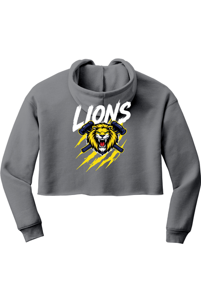 St. Joseph Cockeysville BELLA+CANVAS Women’s Sponge Fleece Cropped Fleece Hoodie Signature Lacrosse