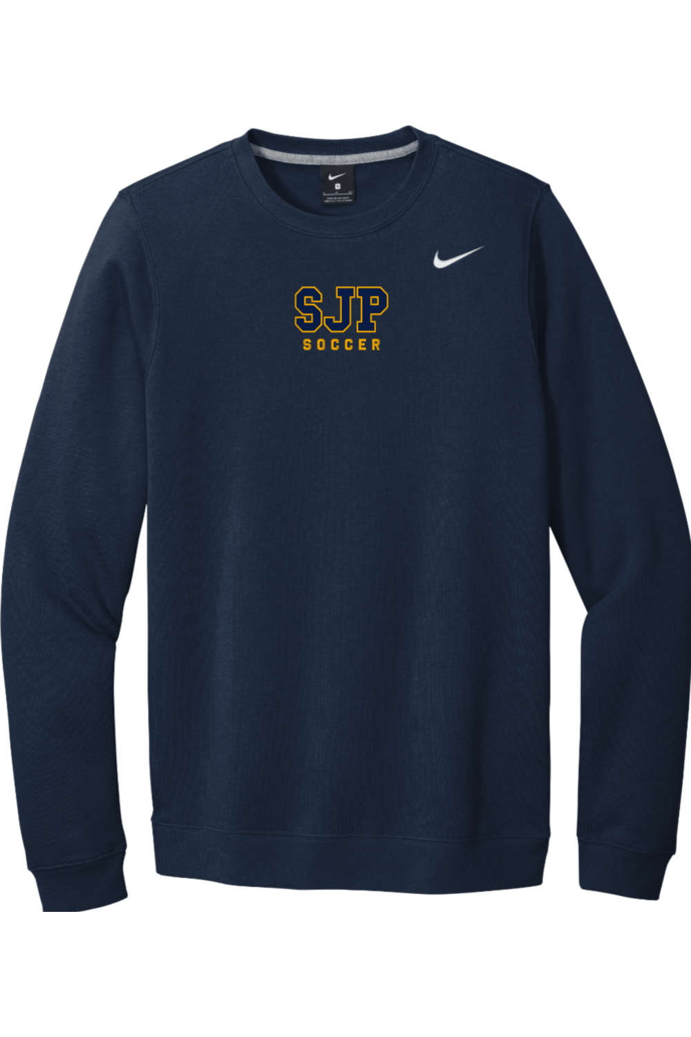 St Joseph Cockeysville Embroidered Nike Club Fleece Crew Signature Lacrosse
