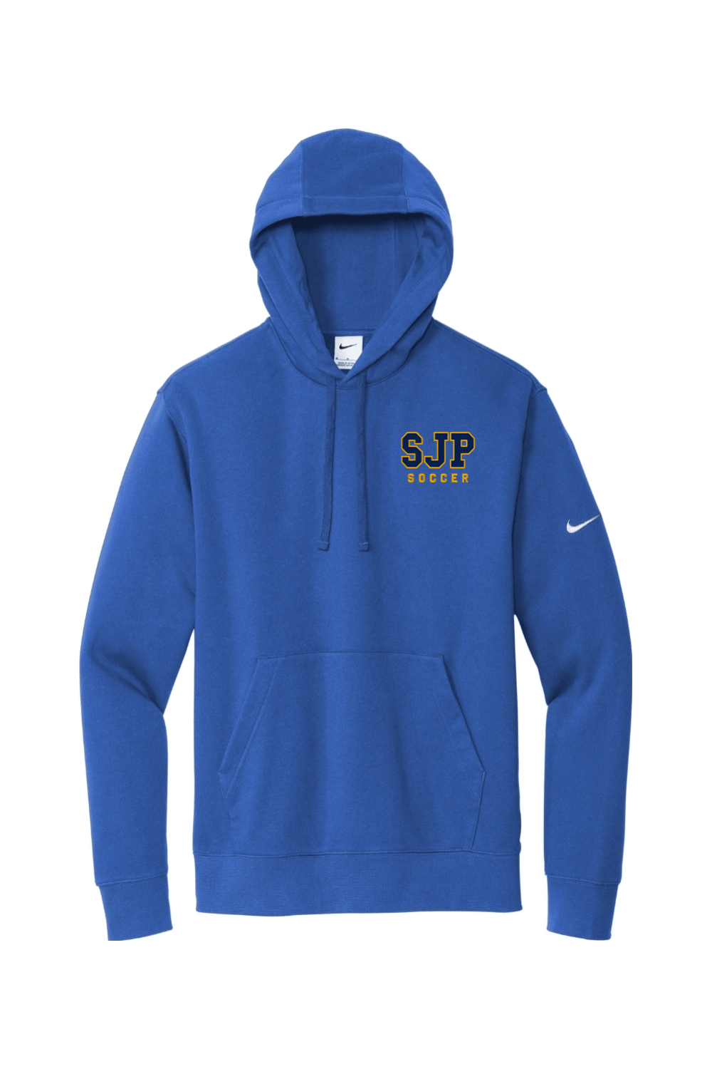 St Joseph Cockeysville Embroidered Nike Club Fleece Sleeve Swoosh Pullover Hoodie Signature Lacrosse