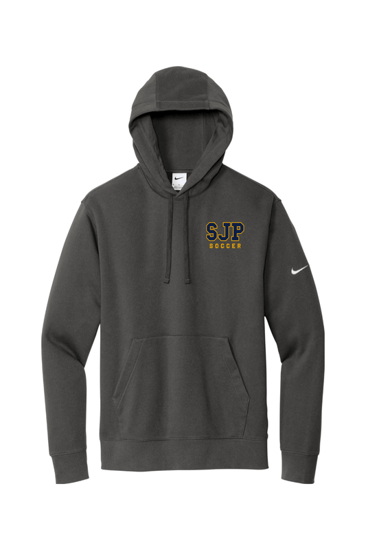 St Joseph Cockeysville Embroidered Nike Club Fleece Sleeve Swoosh Pullover Hoodie Signature Lacrosse