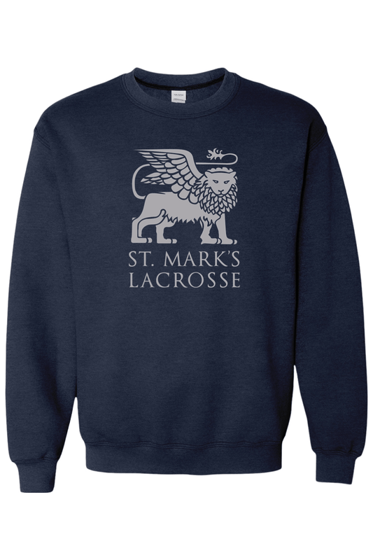 St Marks Lacrosse Adult Heavyweight Sweatshirt Signature Lacrosse