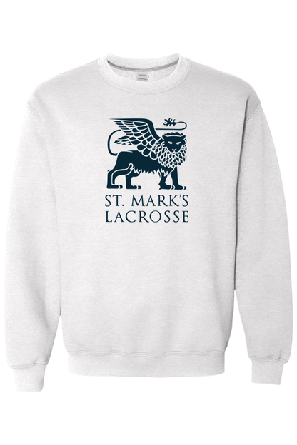 St Marks Lacrosse Adult Heavyweight Sweatshirt Signature Lacrosse