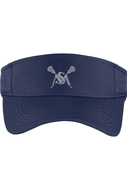 St Marks Lacrosse Embroidered Visor Signature Lacrosse