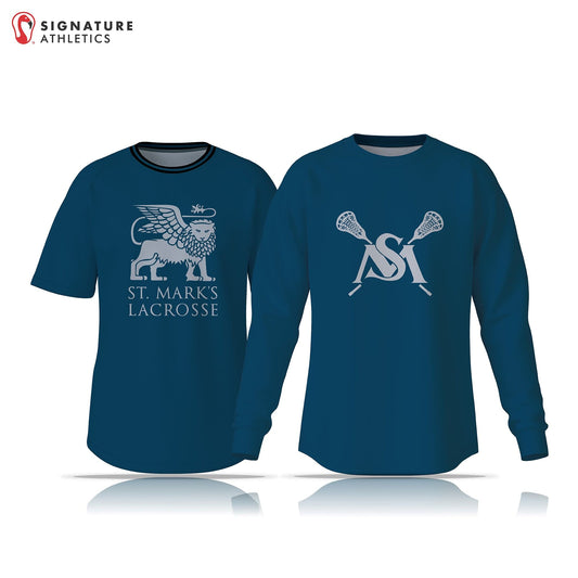 St Marks Men's 2 Piece Player Package: St Mark's Signature Lacrosse