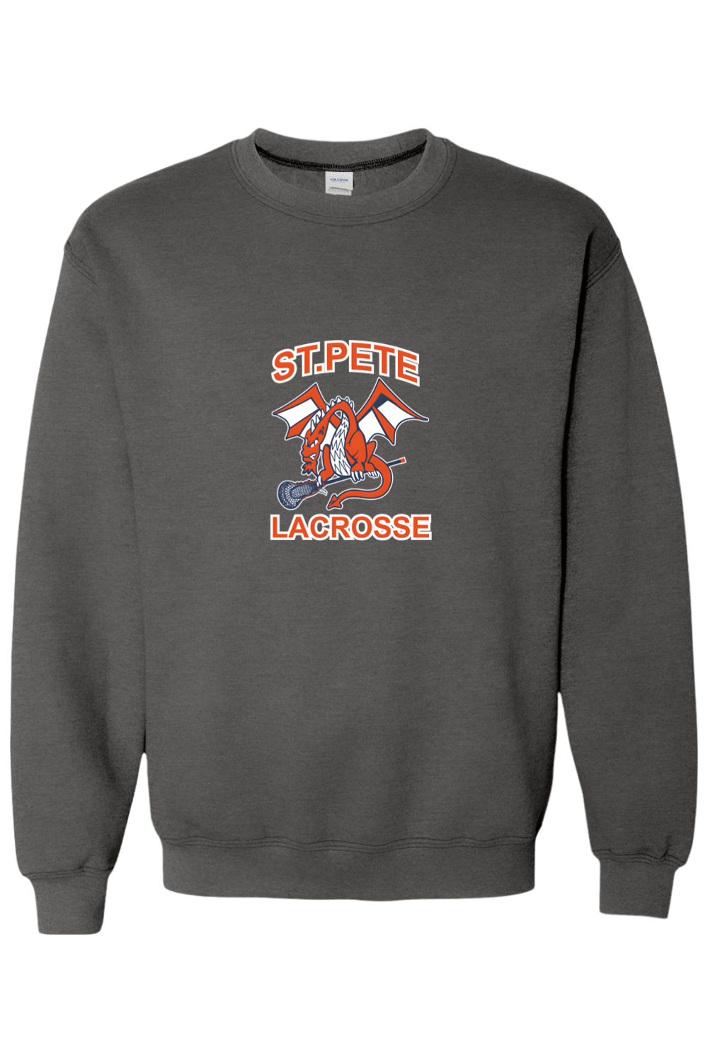 St Petersburg Lacrosse Club Adult Heavyweight Sweatshirt Signature Lacrosse