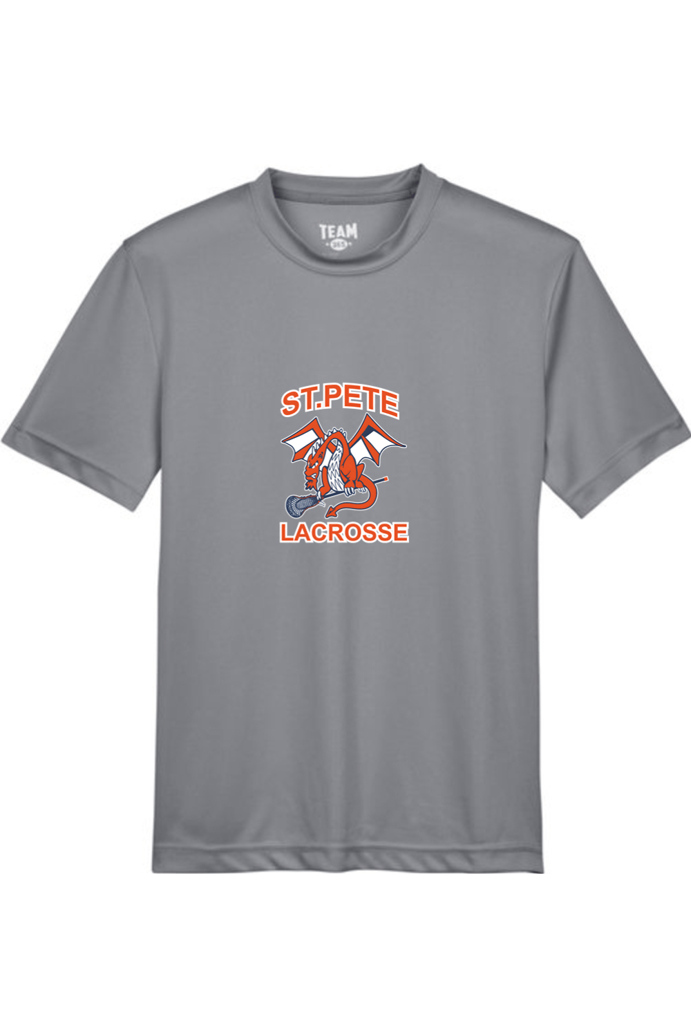 St Petersburg Lacrosse Club Youth Athletic T-Shirt Signature Lacrosse
