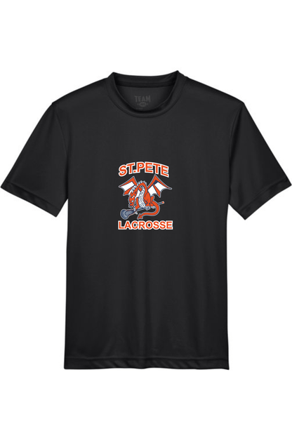 St Petersburg Lacrosse Club Youth Athletic T-Shirt Signature Lacrosse
