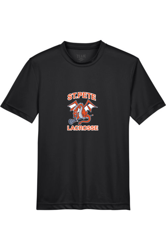 St Petersburg Lacrosse Club Youth Athletic T-Shirt Signature Lacrosse