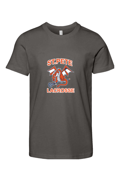 St Petersburg Lacrosse Club Youth Athletic T-Shirt Signature Lacrosse