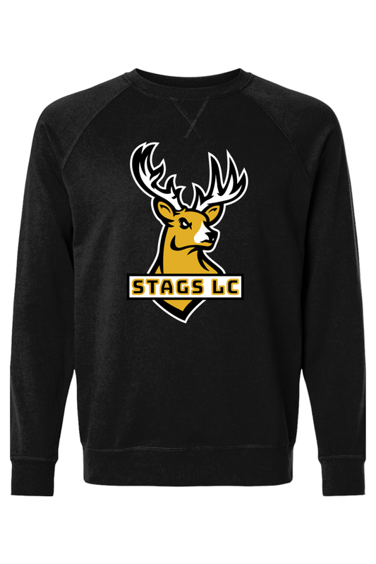 Stags LC Adult Heavyweight Raglan Long Sleeve Signature Lacrosse