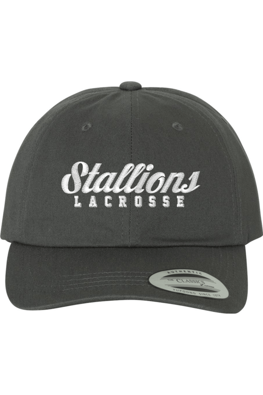 Stallions LC Embroidered Dad Hat Signature Lacrosse