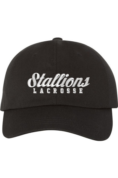 Stallions LC Embroidered Dad Hat Signature Lacrosse