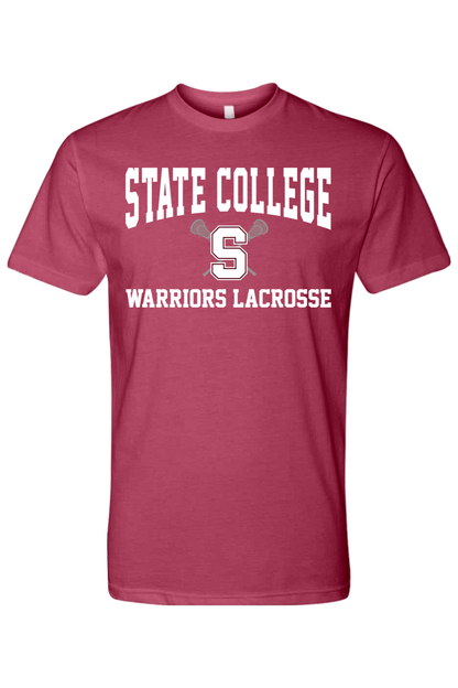 State College Lacrosse Adult Men's T-Shirt Signature Lacrosse