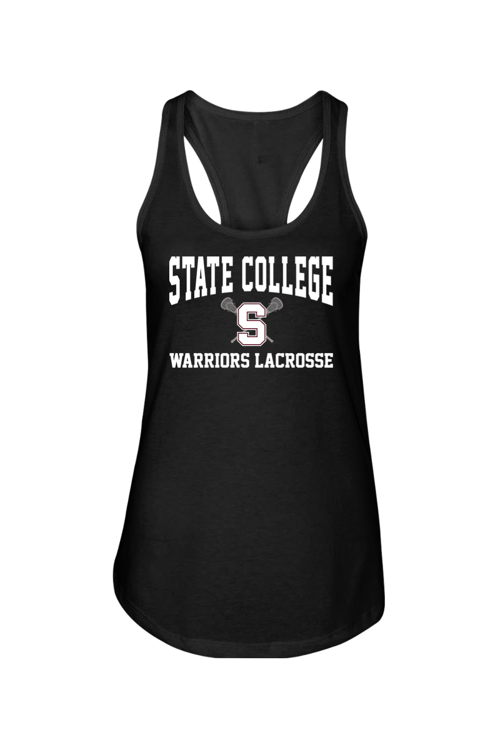 State College Lacrosse Adult Women's Tank Top Signature Lacrosse