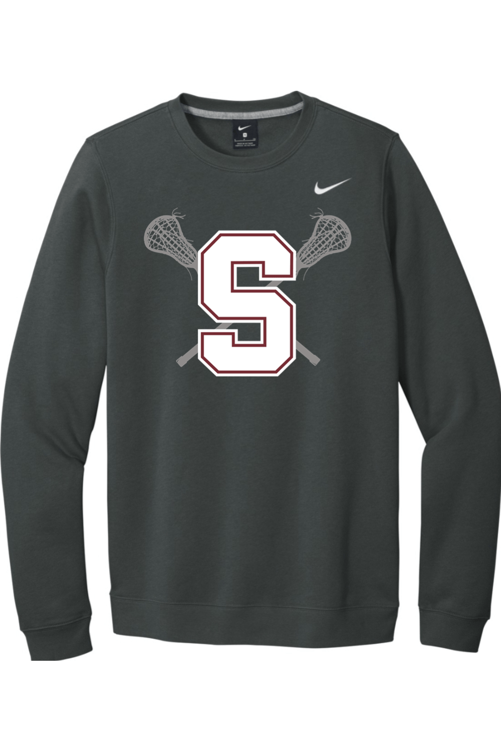 State College Lacrosse Club Fleece Crew Signature Lacrosse