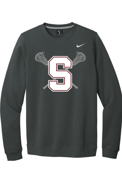 State College Lacrosse Club Fleece Crew Signature Lacrosse
